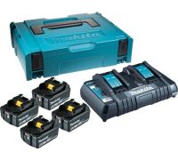 Аккумулятор с зарядным устройством Makita BL1850B + DC18RD 18В/5.0 а*ч + 18В