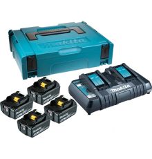 Аккумулятор с зарядным устройством Makita BL1850B + DC18RD 18В/5.0 а*ч + 18В