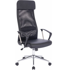 Кресло Brabix Flight R EX-541 экокожа, черный