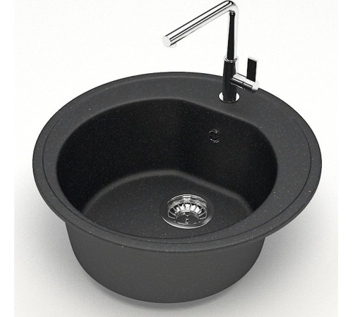 Кухонная мойка MARRBAXX Карельский камень модель 3/Q4 F003Q004 черный