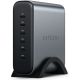 Сетевое зарядное Satechi 200W USB-C 6-Port GaN Charger ST-C200GM-EU