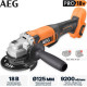 Угловая шлифмашина AEG Powertools BEWS18-125X2-0 4935498182 без АКБ