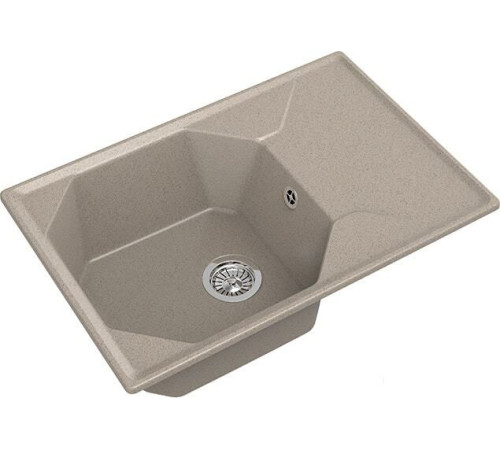 Кухонная мойка GranFest GF-U-740L песочный
