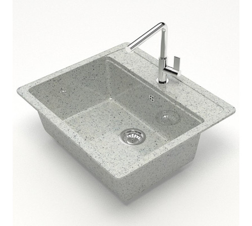 Кухонная мойка MARRBAXX Карельский камень модель 9/Q10 F009Q010 серый/светло-серый