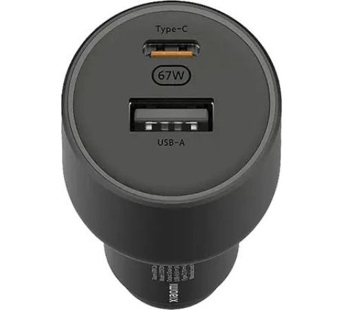 Автомобильное зарядное Xiaomi 67W Car Charger CC07ZM международная версия
