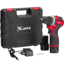 Дрель-шуруповерт MTX CDB-BL-12 с 2-мя АКБ, кейс