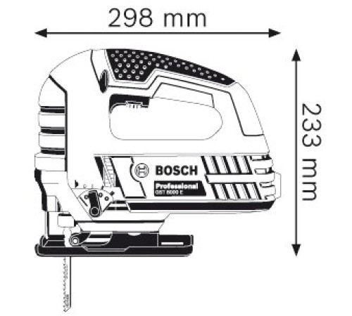 Электролобзик  Bosch GST 8000 E Professional