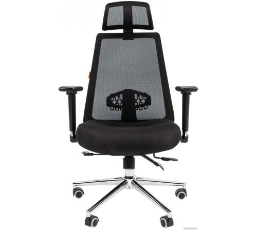 Офисное кресло CHAIRMAN 535 Lux черный/черный