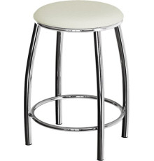 Табурет ВВР Премиум экокожа белый крокодил