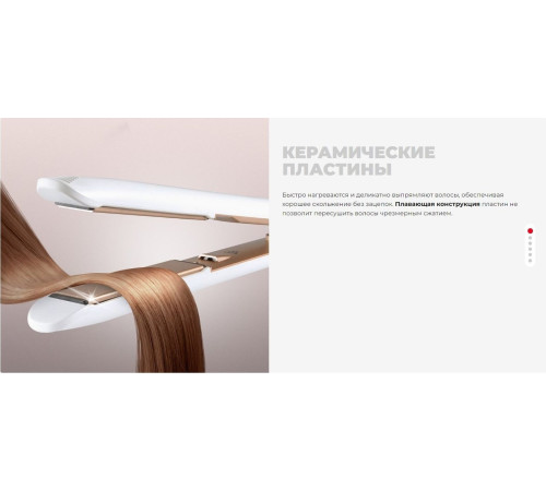 Выпрямитель Redmond Редмонд HS1715 белый