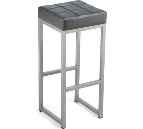 Табурет Woodville Khurkroks серый полимер/светлый мусс