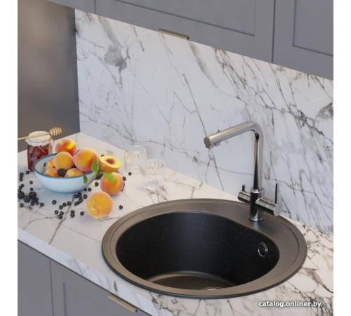 Кухонная мойка Mixline ML-GM11 551821 черный