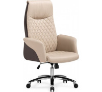 Офисное кресло Woodville Avrora бежевый/коричневый