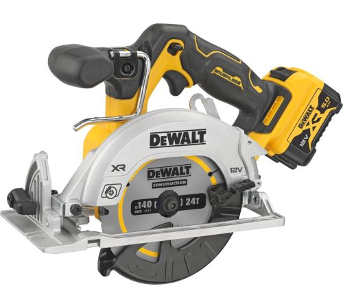 Дисковая циркулярная пила DeWalt DCS512P2 с 2-мя АКБ, кейс