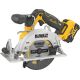 Дисковая циркулярная пила DeWalt DCS512P2 с 2-мя АКБ, кейс