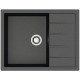 Кухонная мойка Berge BR-6502 + Like F8007122 черный