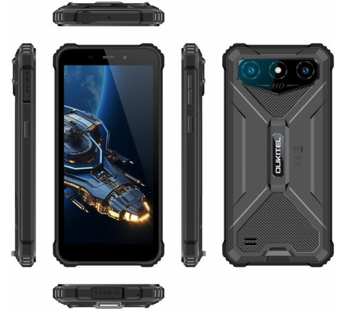 Телефон Oukitel G3 4GB/64GB черный