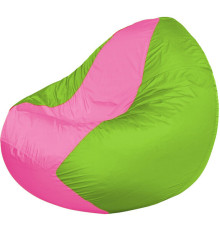 Кресло-мешок Flagman Classic К2.1-178 салатовый/розовый