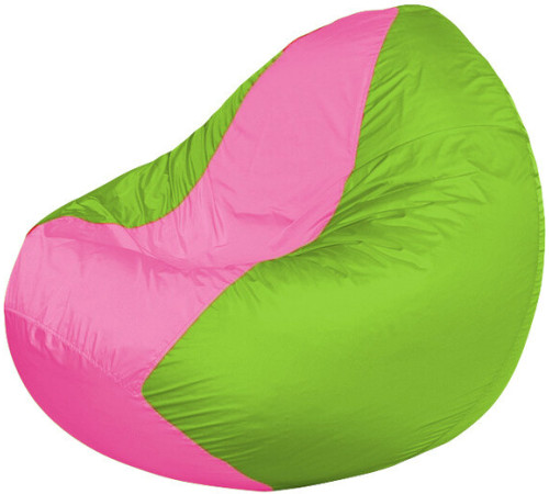 Кресло-мешок Flagman Classic К2.1-178 салатовый/розовый