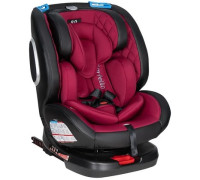 Детское автокресло Farfello Isofix YB102A2 бордовый/экокожа