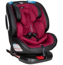 Детское автокресло Farfello Isofix YB102A2 бордовый/экокожа