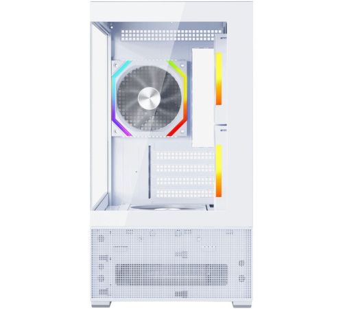 Корпус 1stPlayer CV6 ARGB CV6-WH-2FAR-W-2FH7R-W-1FH7-W белый