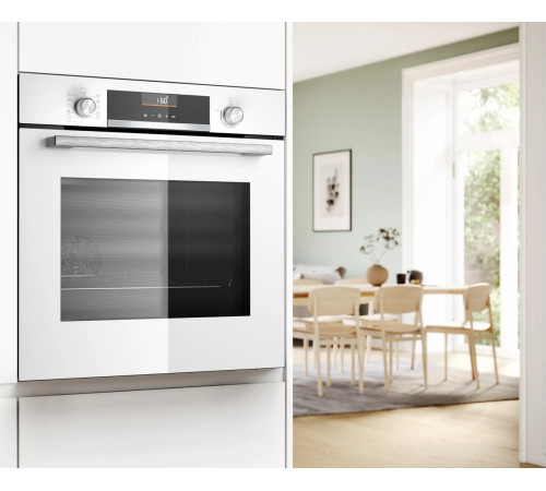 Электрический духовой шкаф Bosch Serie 6 HBG536EW4