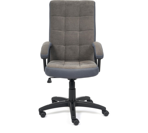 Кресло TetChair Trendy флок/ткань, серый