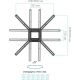 Кронштейн для телевизора Kromax Corbel-12 темно-серый