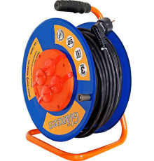 Удлинитель Glanzen EB-50-010 50 м, синий