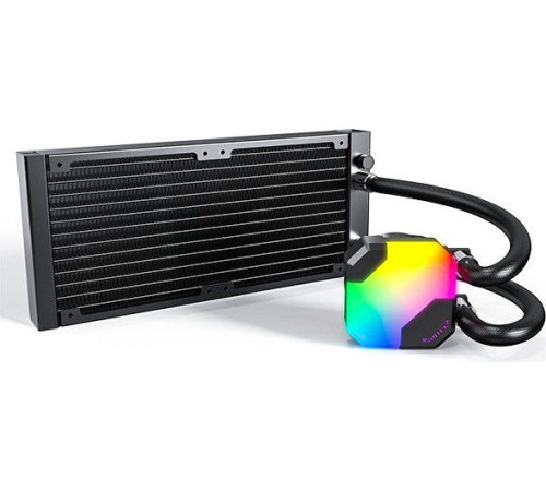 Система жидкостного охлаждения для процессора Montech HyperFlow ARGB 240 черный