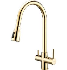Смеситель Paulmark Lange La214212-LG светлое золото