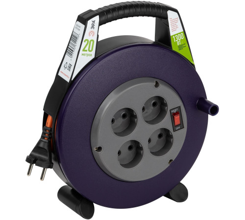 Удлинитель ЭРА BPx-4-2x0,75-20m Б0052924