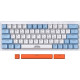 Клавиатура JEGG ZA63 Pro White Blue Orange TNT Yellow