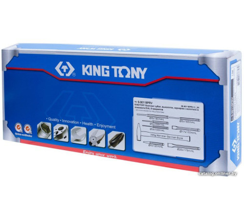 Набор выколоток King Tony 9-90118PRV 8 предметов