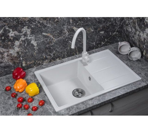 Кухонная мойка AV Engineering Benefit AVE730470WTA белый