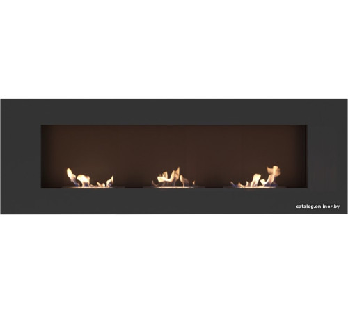 Биокамин Kratki Delta 3 черный, с сертификатом TUV