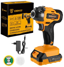 Полировальная машина Deko DKCP20 086-1007 с 1-им АКБ