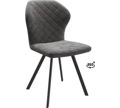 Стул Мамадома Robby D-R 360 b28 Antracite Lux/черный