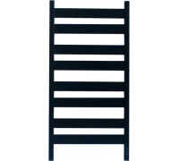 Полотенцесушитель Granula Альфа Квадро 50x100 терморегулятор, черный матовый