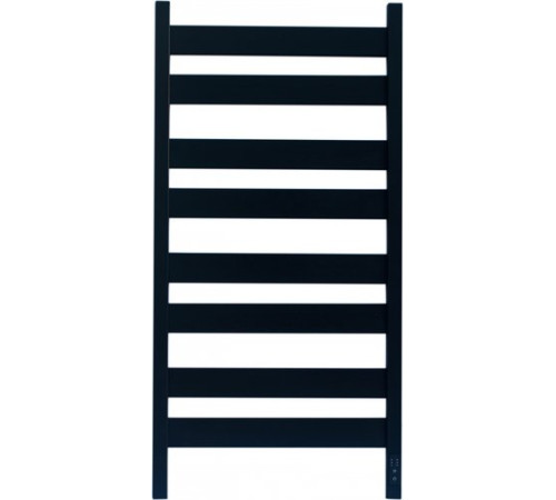 Полотенцесушитель Granula Альфа Квадро 50x100 терморегулятор, черный матовый