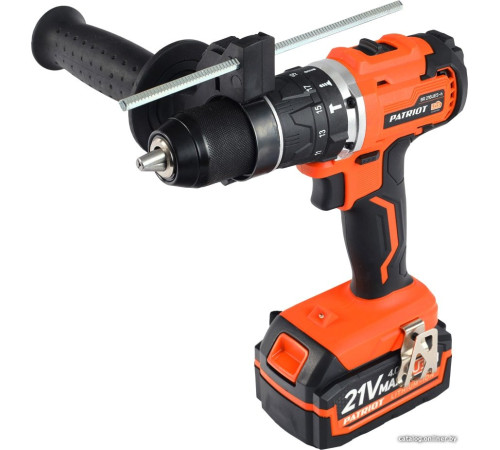 Ударная дрель-шуруповерт Patriot BR 216UES-h 180301565 с 2-мя АКБ, кейс