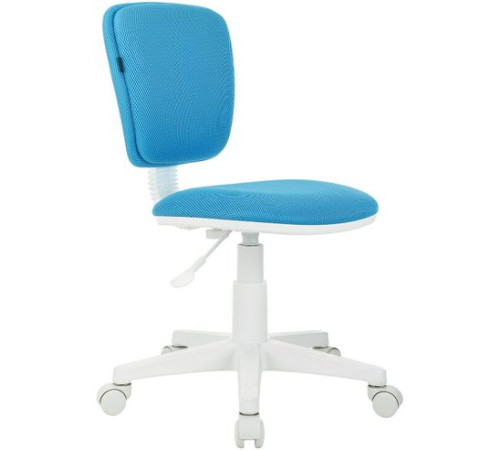 Компьютерное кресло Brabix Joy MG-204W без подлокотников 533012 белый/голубой TW-55