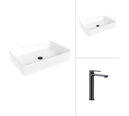 Умывальник Lauter 21842 + Moon 21СК8691BS