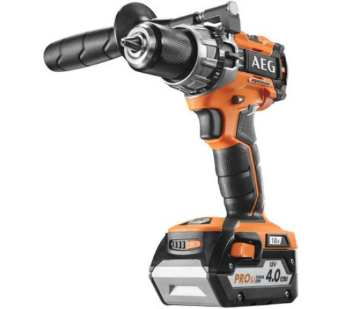 Ударная дрель-шуруповерт AEG Powertools BSB 18C2BL LI-402C 4935464097 с 2-мя АКБ, кейс