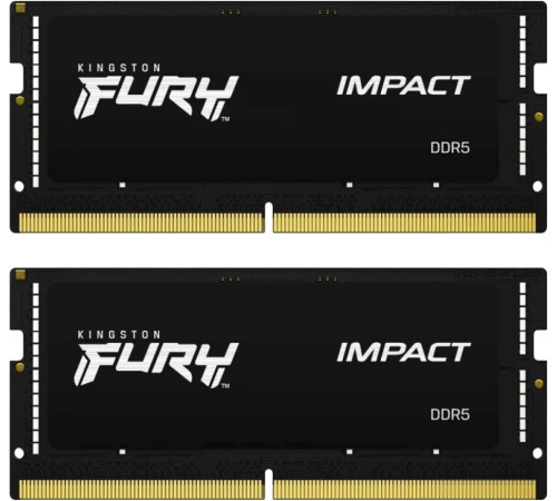 Оперативная память Kingston FURY Impact 2x16 ГБ DDR5 6000МГц KF560S38IBK2-32