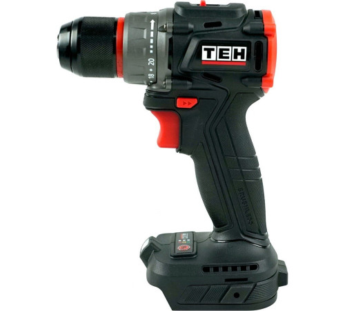 Дрель-шуруповерт TEH TDBL420-2B с 2-мя АКБ, кейс