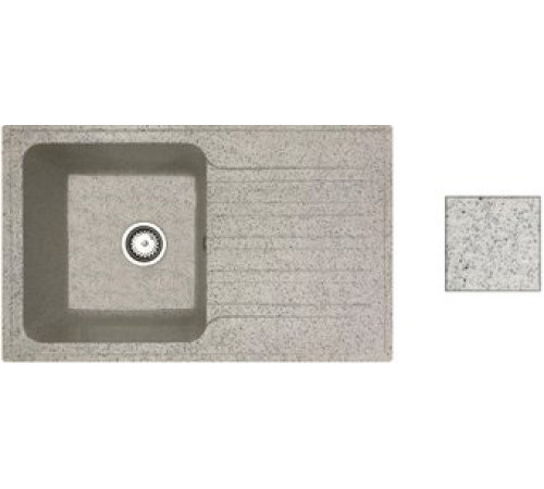 Кухонная мойка БелЭворс Styl R олово, без сифона