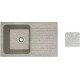 Кухонная мойка БелЭворс Styl R олово, без сифона
