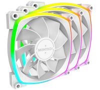 Комплект вентиляторов для корпуса Montech RX120 PWM 3 IN 1 белый
